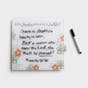 Clairmont & Co. - She Is Fearless - Floral Glass Tumbler + Dry Erase Gift Set