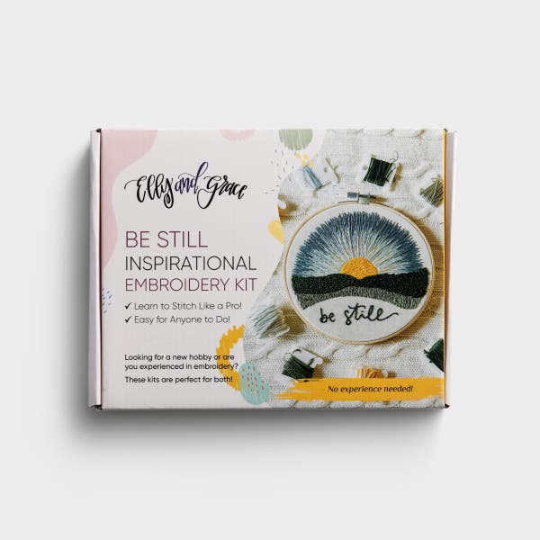 Elly and Grace - Be Still - Embroidery Kit