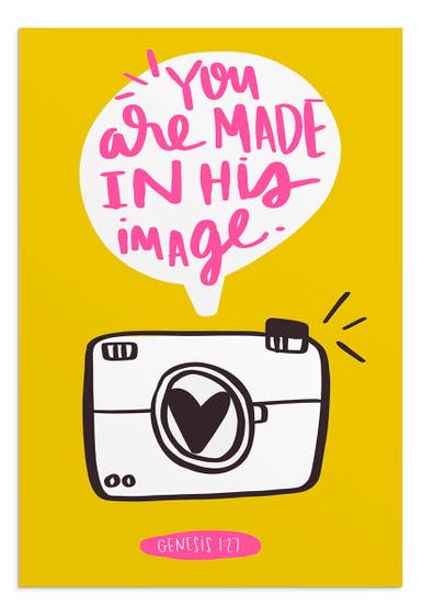 Shanna Noel - Made in His Image - 1 Greeting Card