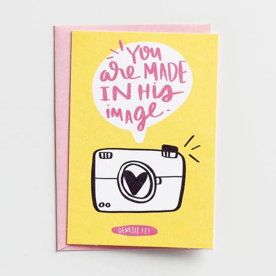 Shanna Noel - Made in His Image - 1 Greeting Card