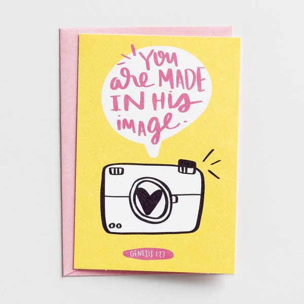Shanna Noel - Made in His Image - 1 Greeting Card