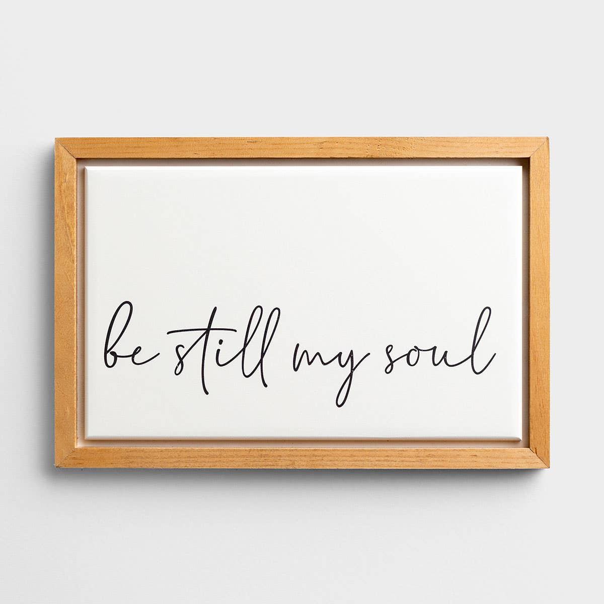Be Still My Soul - Carved Framed Wall Art