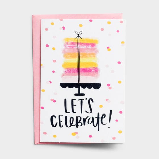 Shanna Noel - Let's Celebrate - 1 Greeting Card 