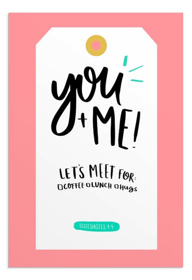 Shanna Noel - Friendship - You And Me - 1 Premium Card