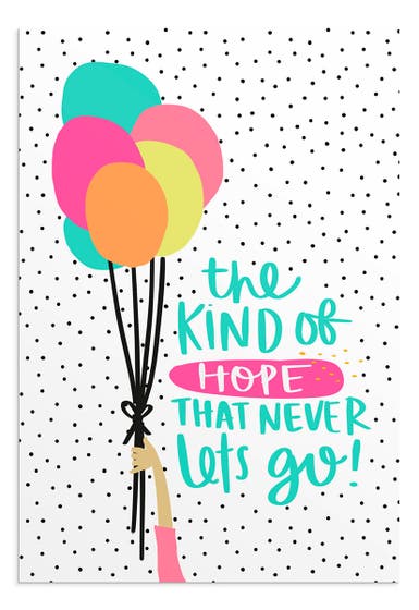 Shanna Noel - Encouragement - Hope That Never Lets Go - 1 Premium Card 