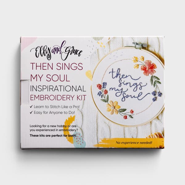 Elly and Grace - Then Sings My Soul - Embroidery Kit
