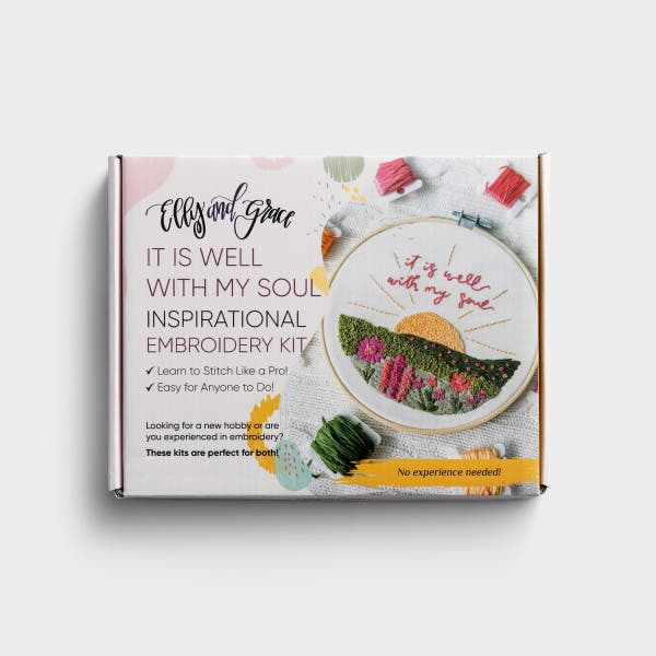 Elly and Grace - It Is Well with My Soul - Embroidery Kit