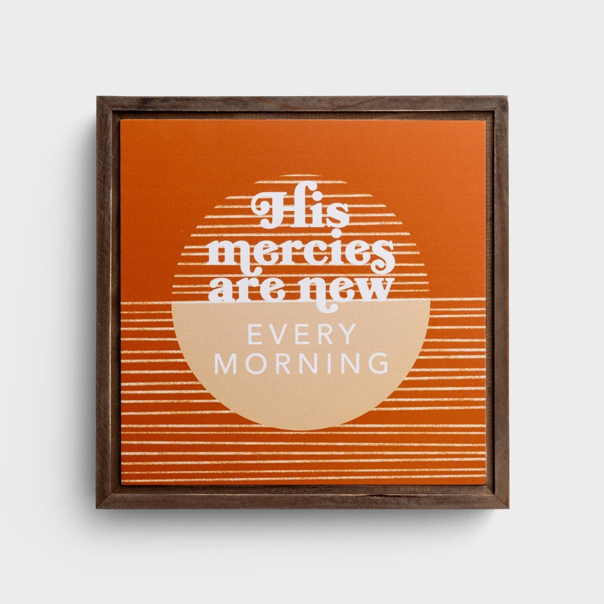 His Mercies Are New - Framed Wall Art