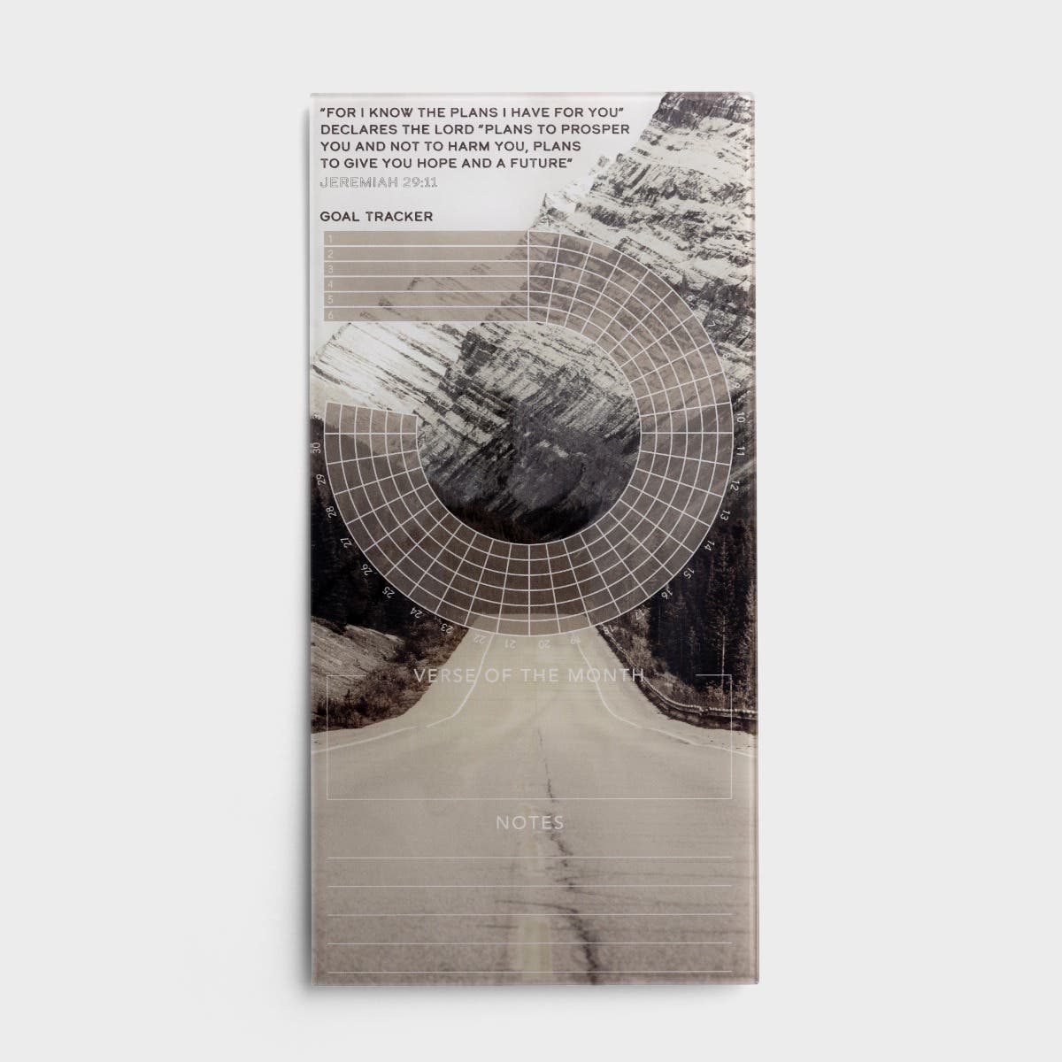 Clairmont & Co. - For I Know the Plans - Mountain Road - Glass Habit Tracker
