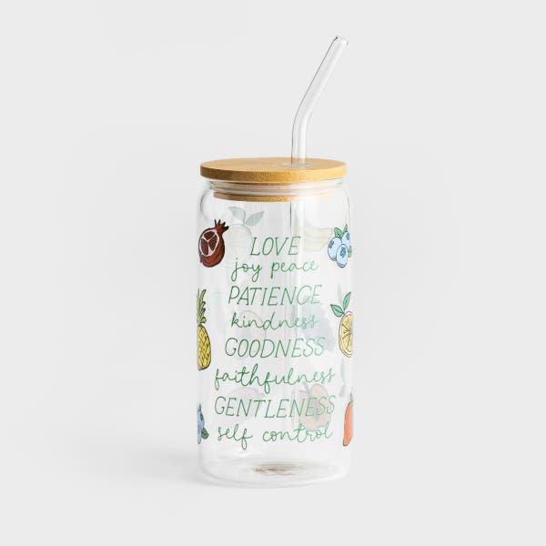 Clairmont & Co. - Fruit of the Spirit - 16oz Glass Tumbler 