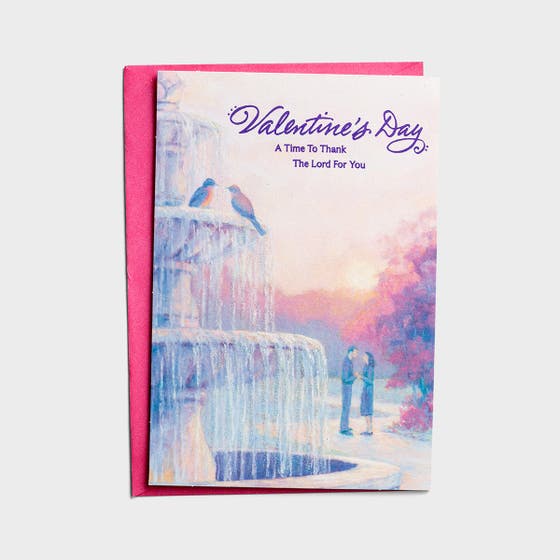 Valentine's Day - Wife - A Time to Thank the Lord - 1 Greeting Card