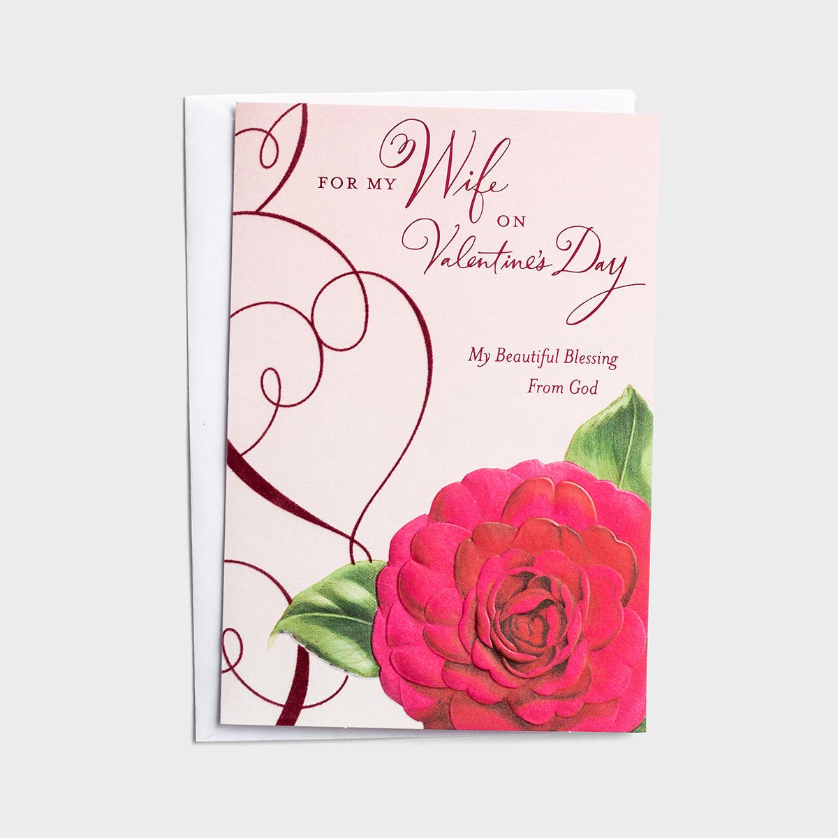 Valentine's Day - Wife - My Beautiful Blessing - 1 Greeting Card