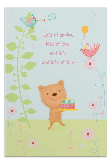 Birthday - Aunt - Lots Of Love - 1 Greeting Card