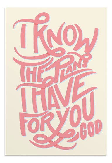 Birthday - Bible Letters - 12 Boxed Cards