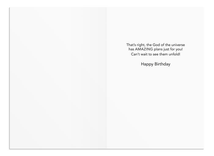 Birthday - Bible Letters - 12 Boxed Cards