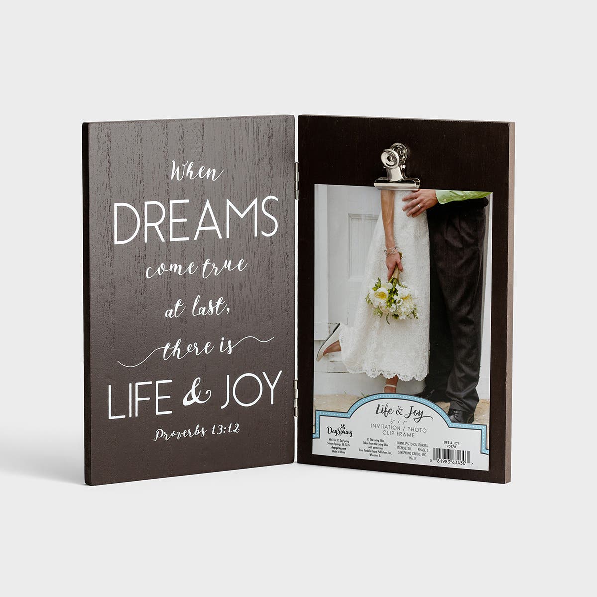 Life & Joy - Invitation Photo Frame