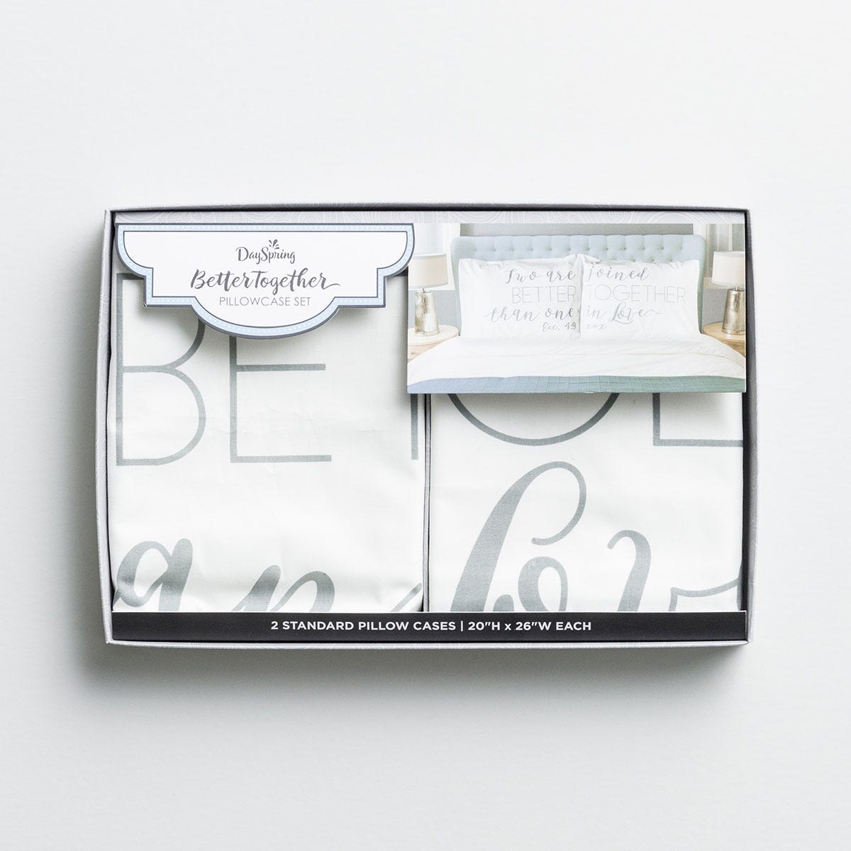 Two Are Better Than One - Standard Sized Pillow Case Set