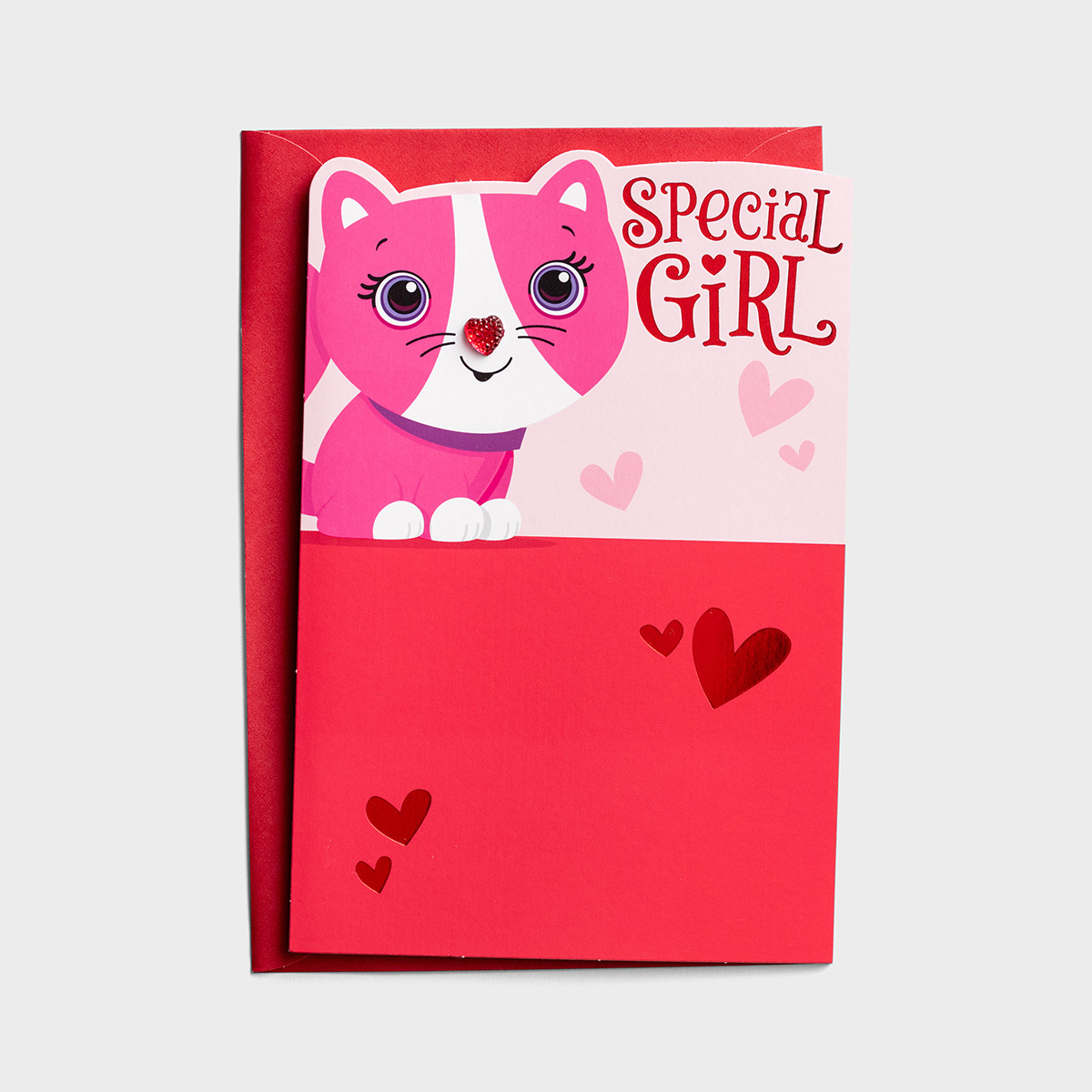 Valentine's Day - Special Girl - 1 Greeting Card
