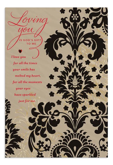 Valentine's Day - Husband - Loving You - 1 Greeting Card