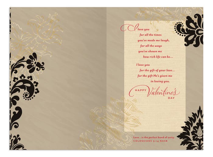 Valentine's Day - Husband - Loving You - 1 Greeting Card