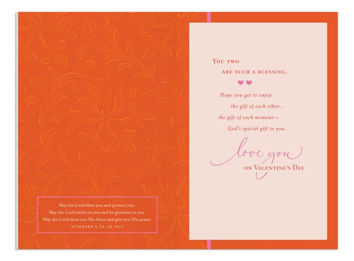 Valentine's Day - Daughter & Son-in-Law - The Beautiful Love Story - 1 Greeting Card