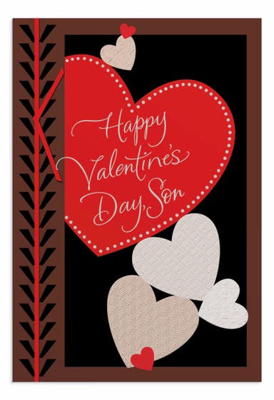 Valentine's Day - Son - God Shines Through You - 1 Greeting Card