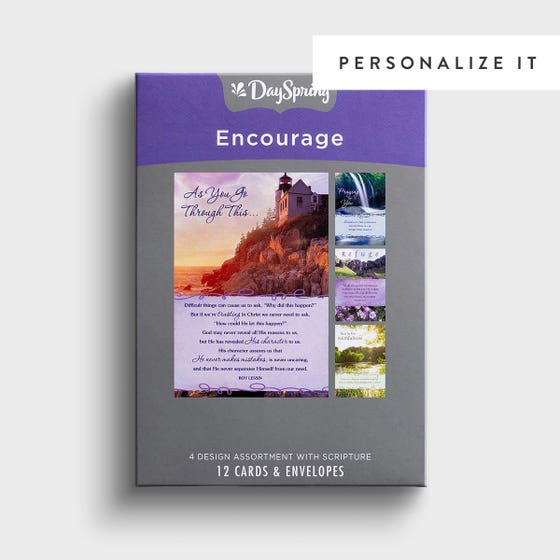 Encouragement - Bold Promises - 12 Boxed Cards