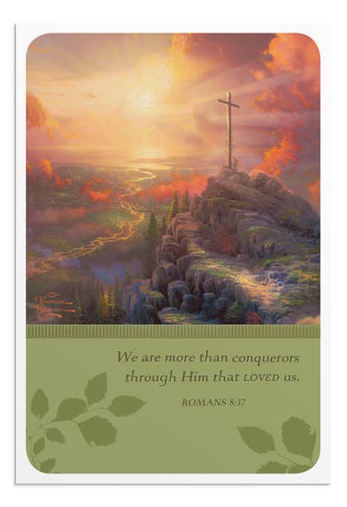 Thomas Kinkade - Encouragement - 12 Boxed Cards, KJV