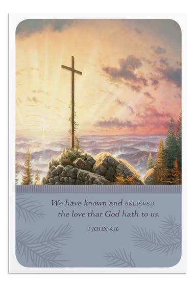 Thomas Kinkade - Encouragement - 12 Boxed Cards, KJV