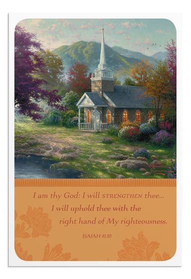 Thomas Kinkade - Encouragement - 12 Boxed Cards, KJV