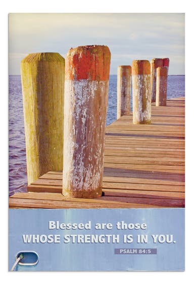 Birthday - Blessed Is the Man - 12 Boxed Cards