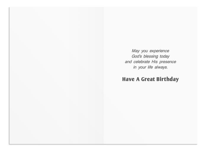 Birthday - Blessed Is the Man - 12 Boxed Cards