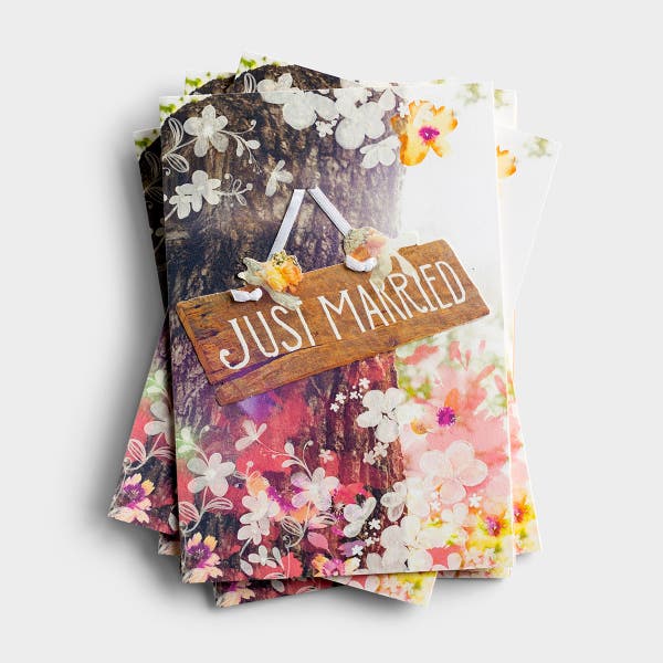 Wedding - Just Married - 6 Premium Cards