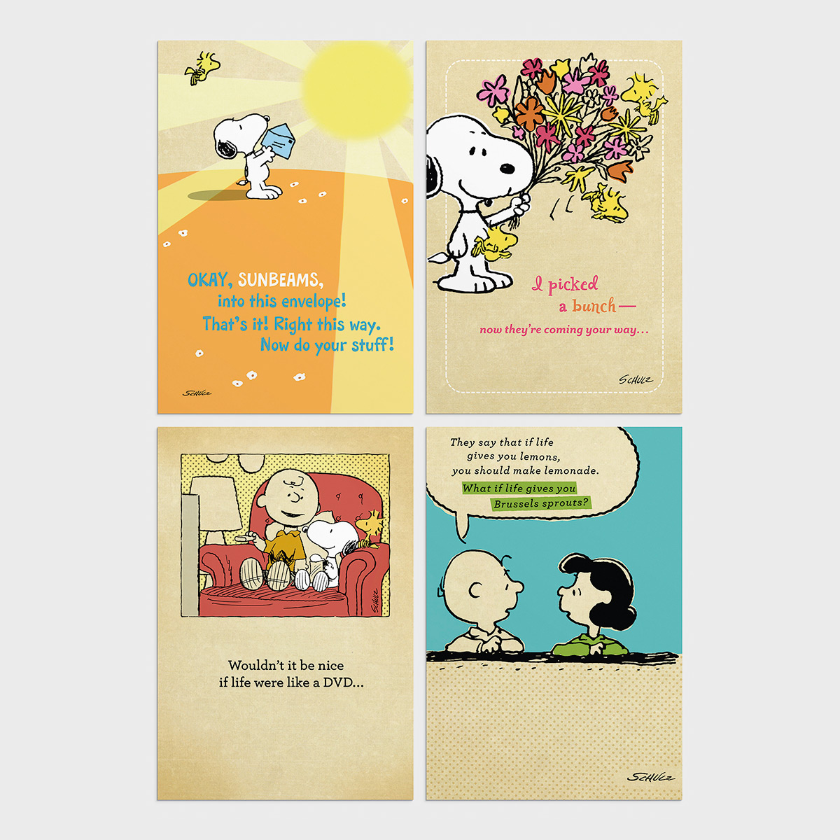 Peanuts® - Get Well - 12 Boxed Cards