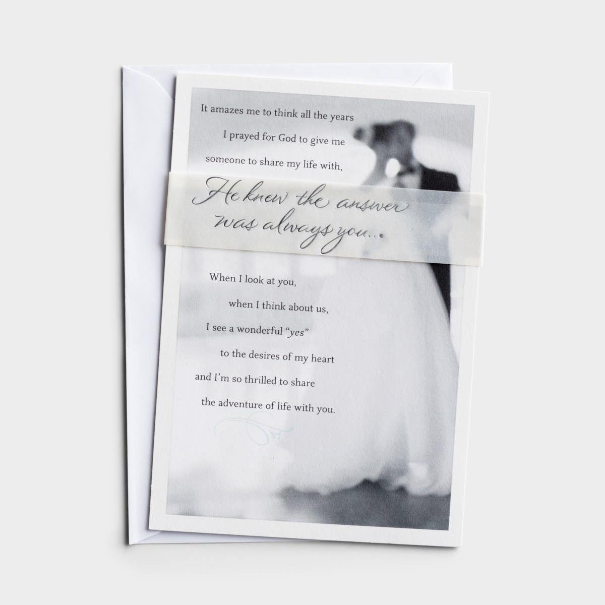 Wedding - For Your Spouse - 1 Greeting Card