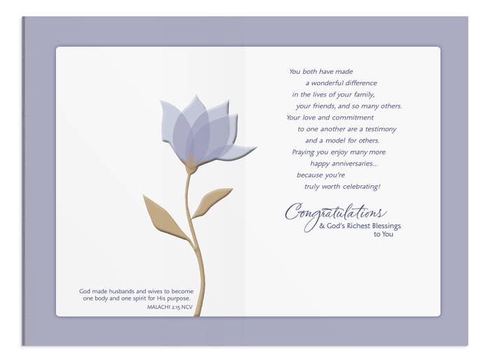 Anniversary - 40th Anniversary - 1 Premium Card