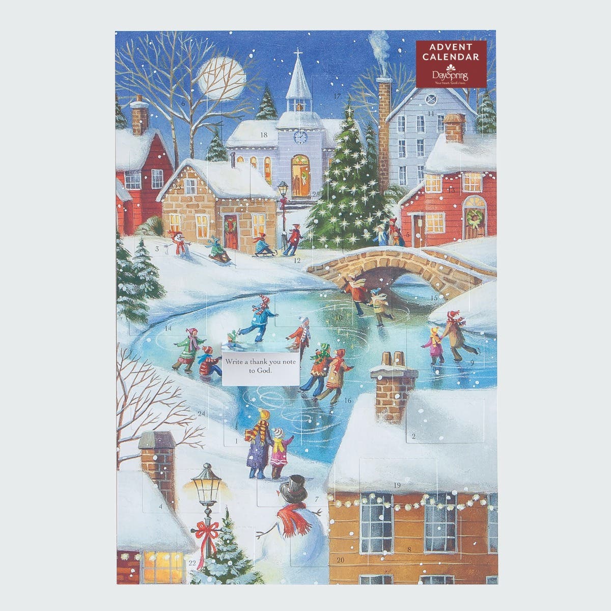 Ice Skating Fun - Advent Calendar