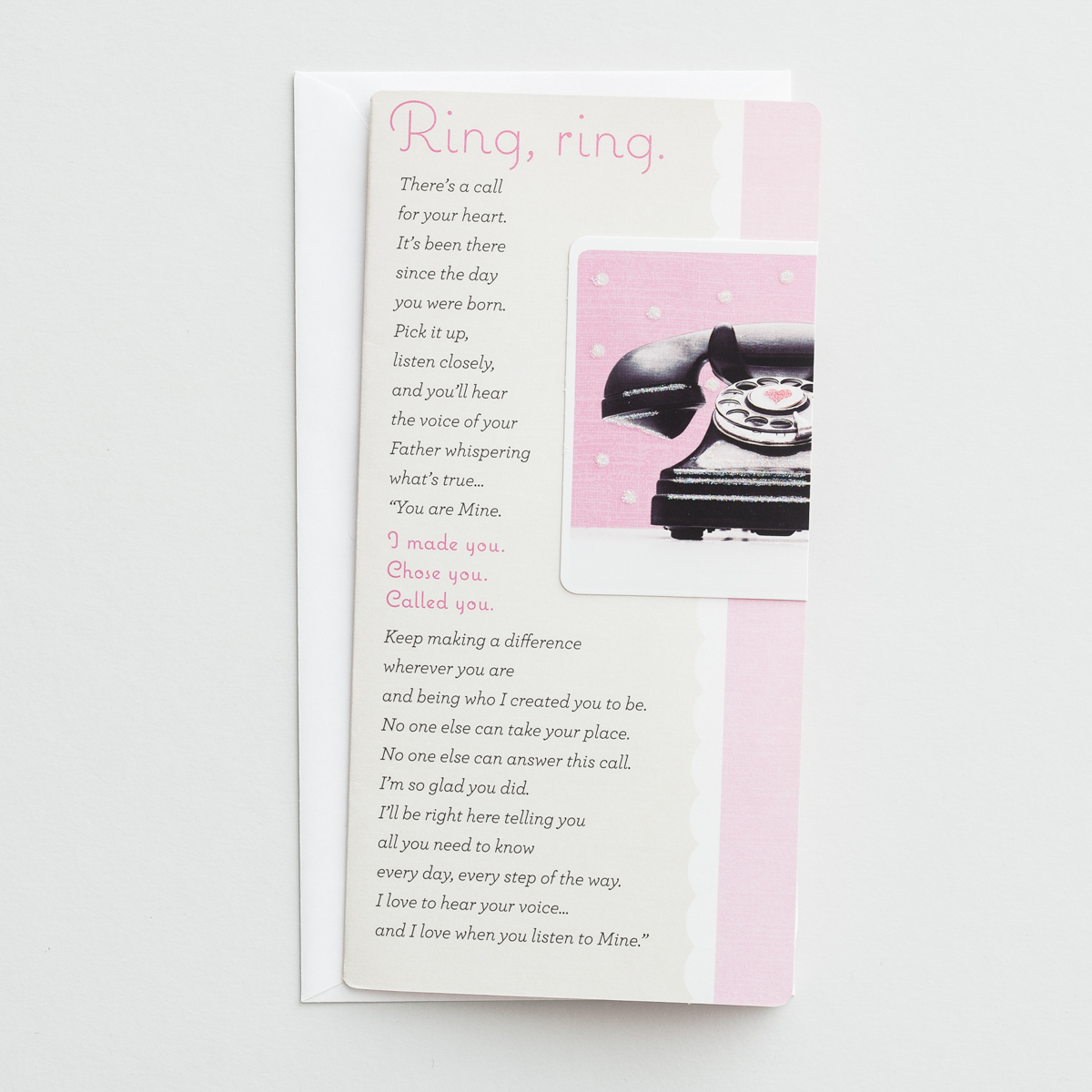 Holley Gerth - Birthday - Ring, Ring - 6 Greeting Cards