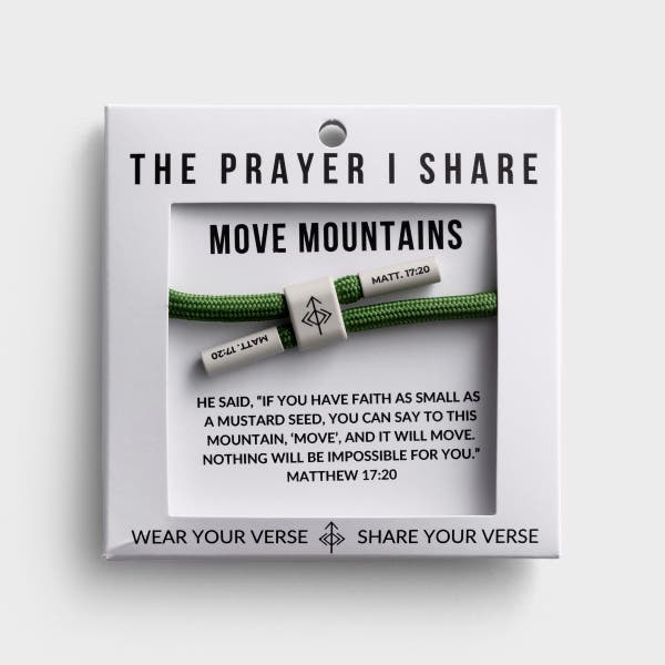 The Prayer I Share - Move Mountains Bracelet