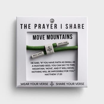The Prayer I Share - Move Mountains Bracelet
