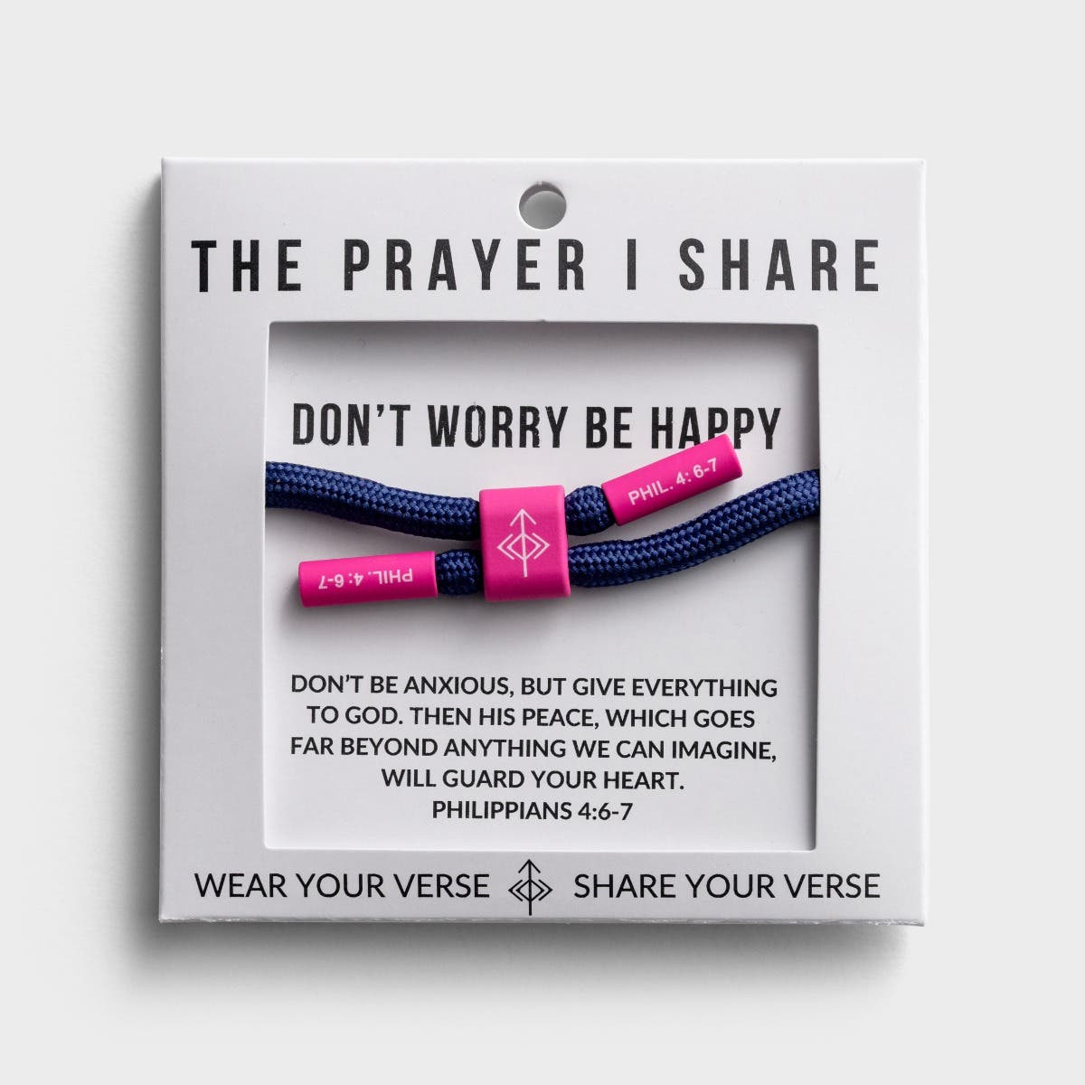 The Prayer I Share - Be Happy Bracelet