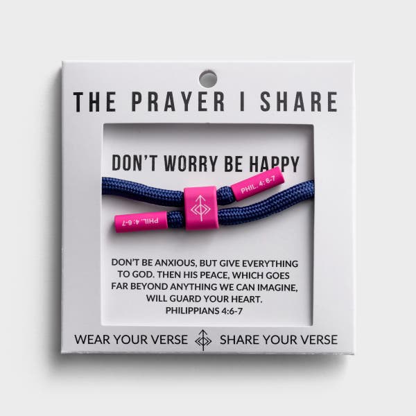 The Prayer I Share - Be Happy Bracelet