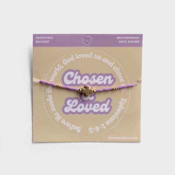 Lenny & Eva - Chosen & Loved- Bracelet and Sticker Set