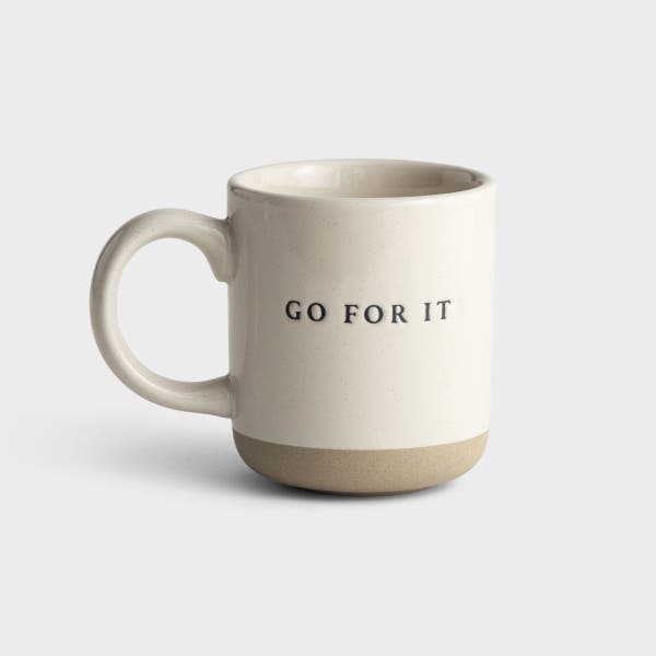 Sweet Water Décor - Go For It - Stoneware Mug