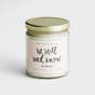 Be Still - Sea Salt + Jasmine + Wood + Cream - Soy Candle