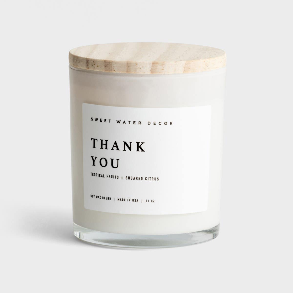 Sweet Water Decor - Thank You - Soy Candle