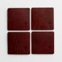 Cross - Ultra Leather Coaster - Set of Four