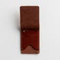 Leather Wallet & Keychain - Gift Set