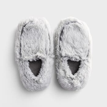 Warmies - Marshmallow Slippers - Gray