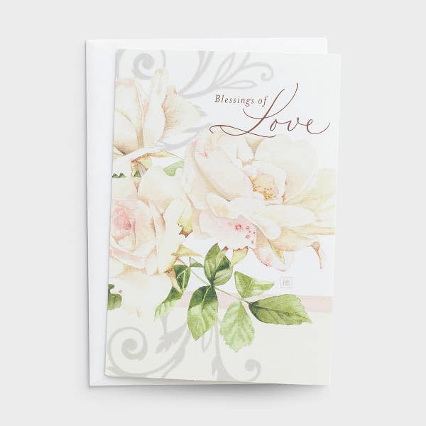 Anniversary - Blessings of Love - 6 Greeting Cards